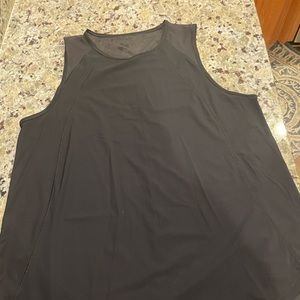 Lululemon Size 10 black with sheer tank
